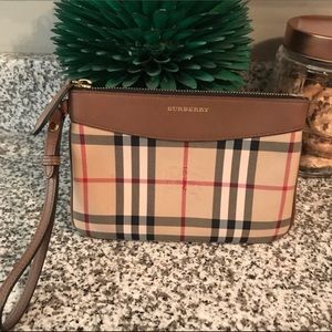 Authentic Burberry Wristlet